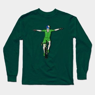 Wout Van Aert Tour de France 2022 - Green jersey champion Long Sleeve T-Shirt